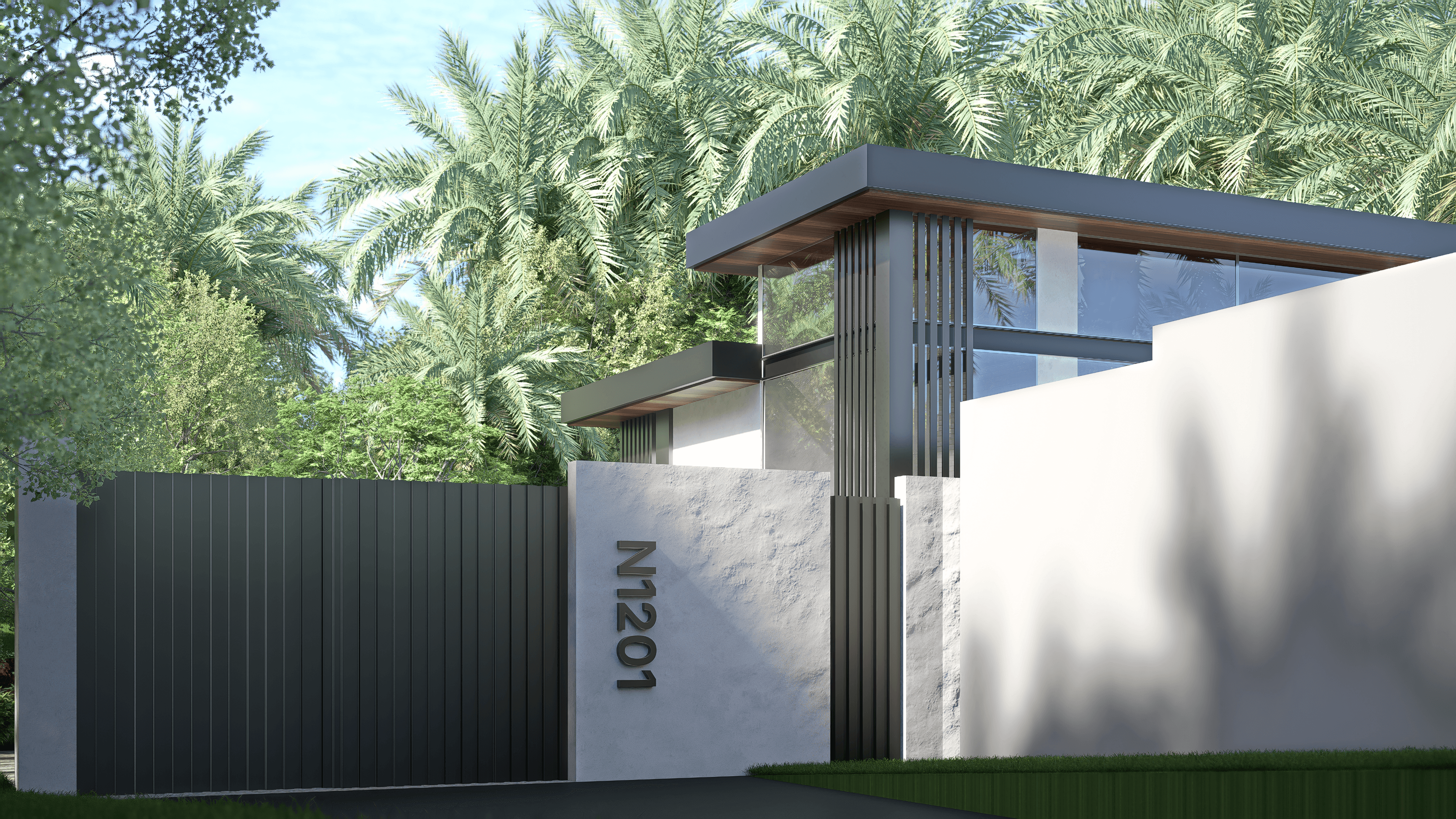 Casa Río, view 2, residential project in Dominicalito, Osa