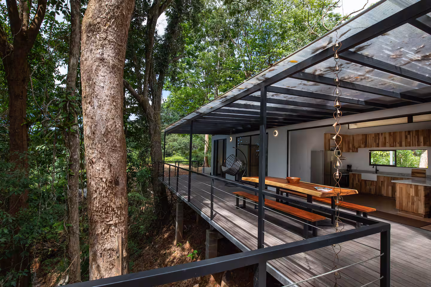 Henaway House, view 2, residential project in Portasol, Costa Rica