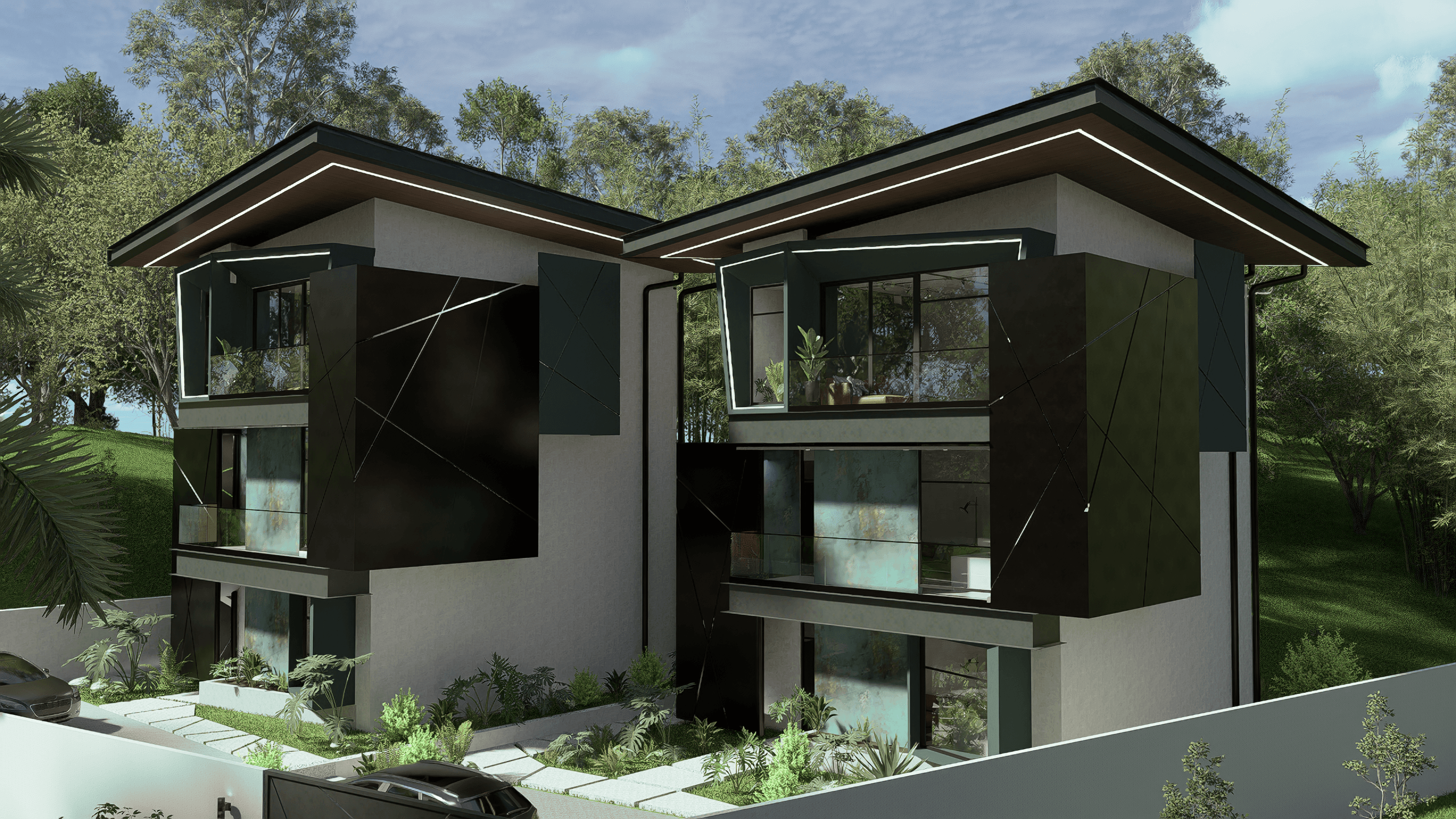 Towers 33, view 2, multi-family residential project in El Hoyón, Pérez Zeledón