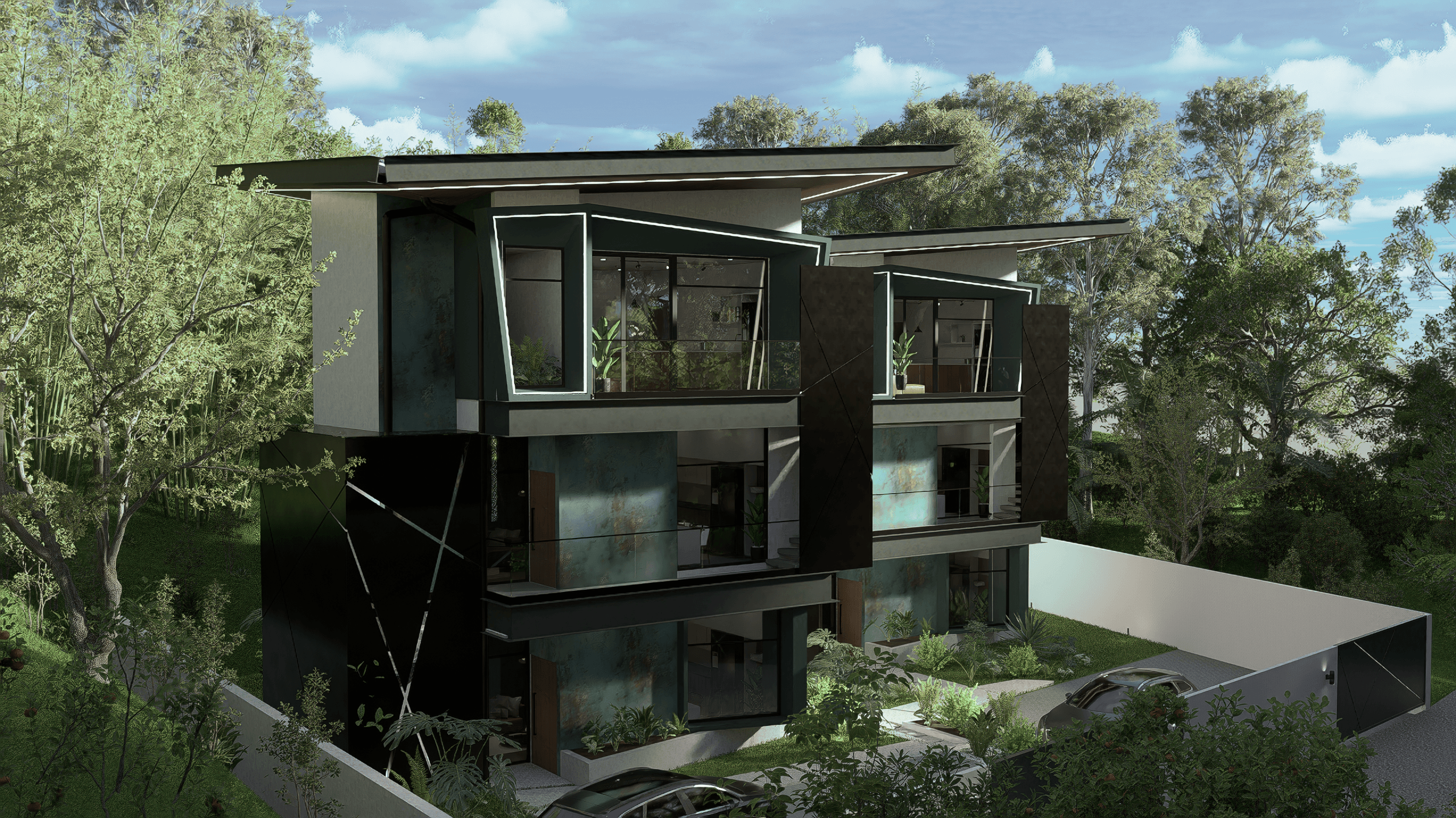 Towers 33, view 4, multi-family residential project in El Hoyón, Pérez Zeledón