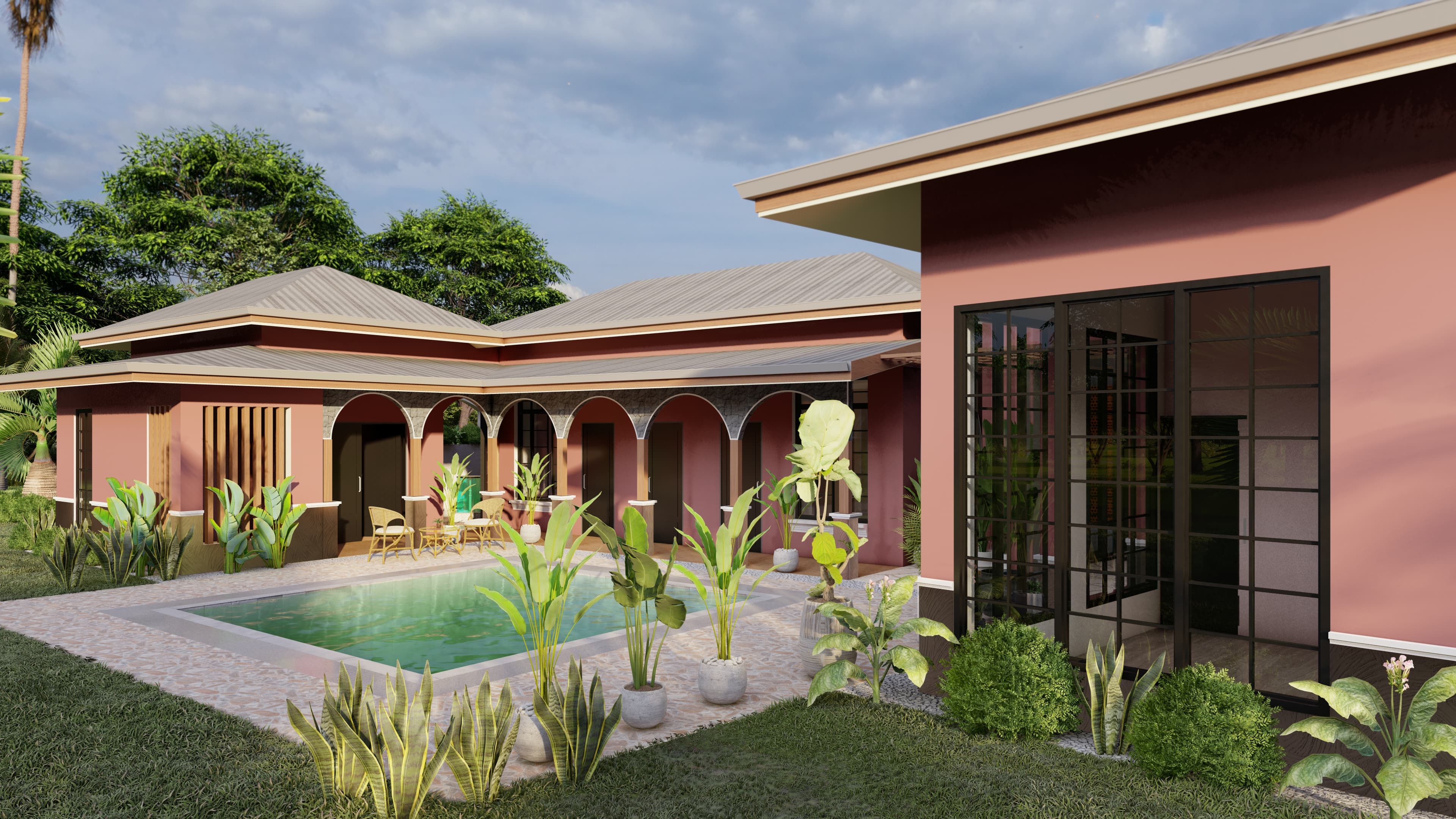 Casa Libertad, view 2, residential project in Costa Rica