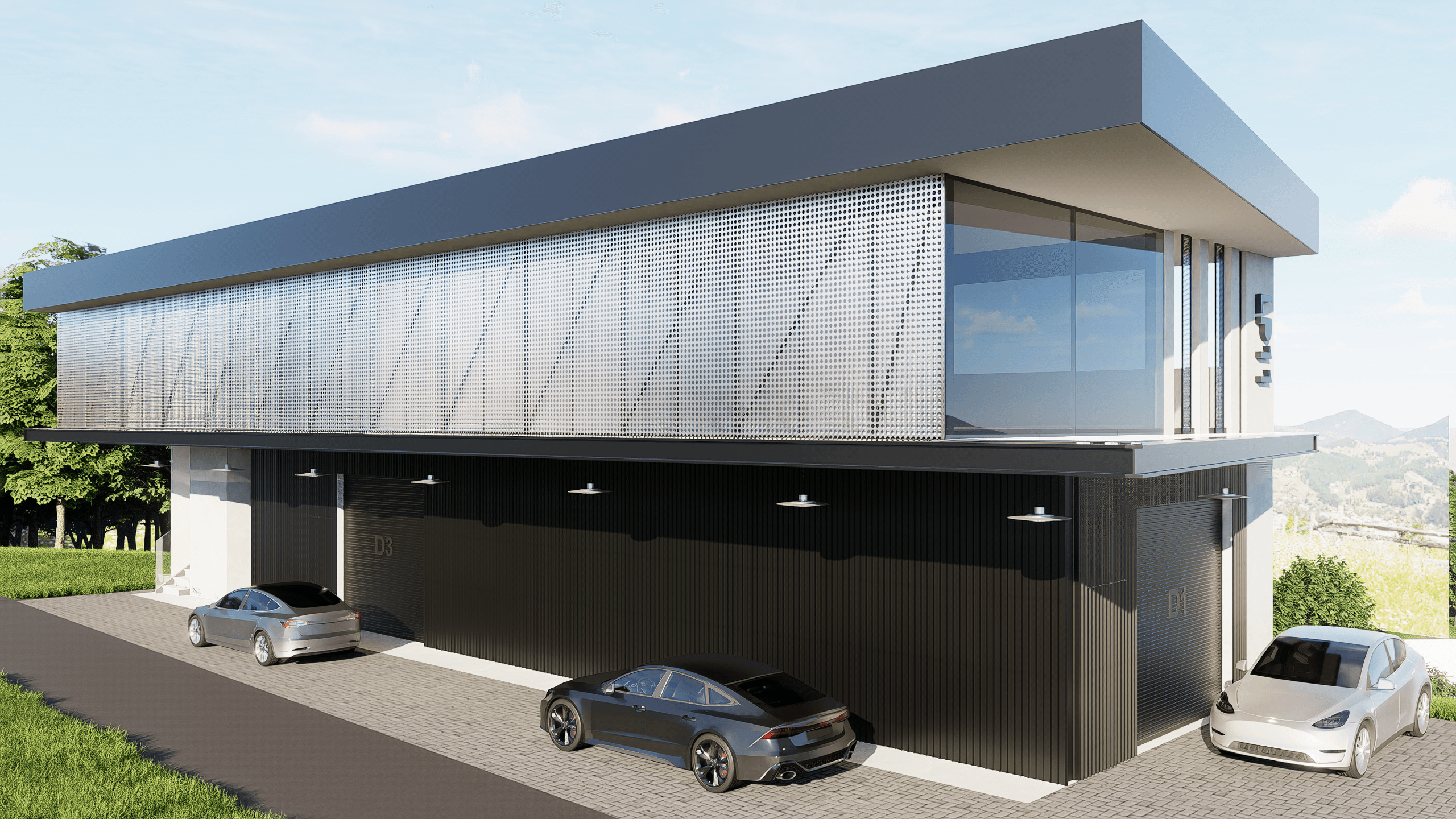 11 Building, view 3, commercial project in Los Pinos, Pérez Zeledón