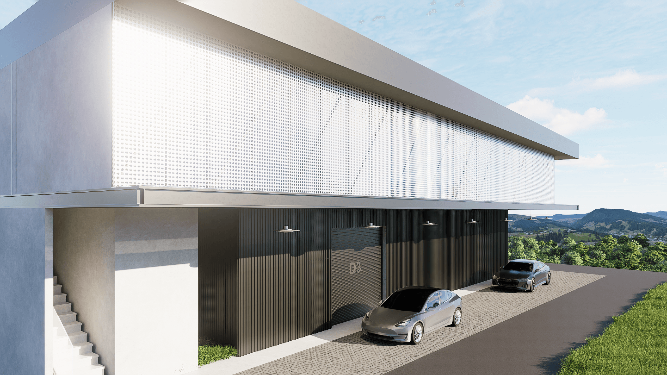 11 Building, view 4, commercial project in Los Pinos, Pérez Zeledón